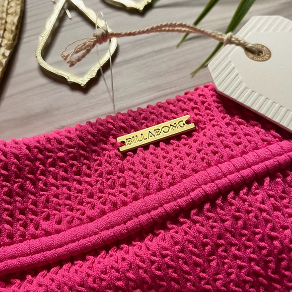 Billabong PINK ECO-CONSCIOUS Stretch Bikini 👙 PIP - Picture 10 of 11